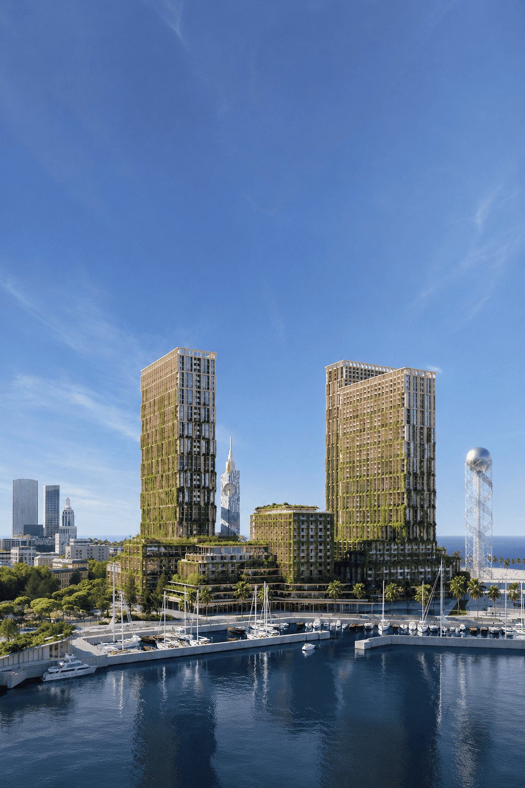 Silk Towers – Markantes Investmentprojekt an Batumis erster Küstenlinie, Georgien