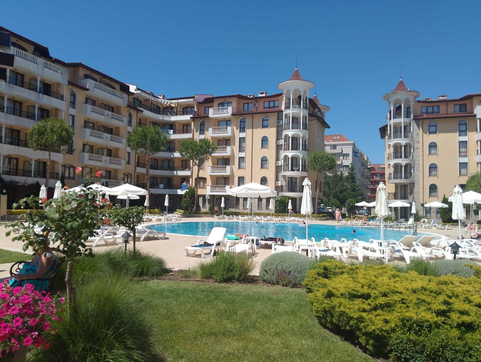 2 Zimmer Wohnung im Royal Sun Komplex am Sonnenstrand in Bulgarien