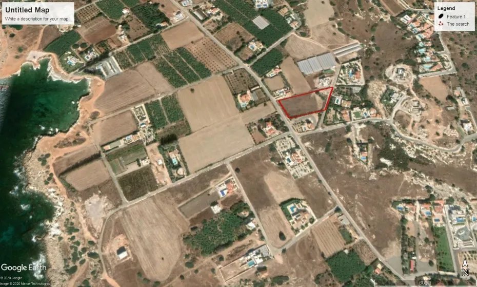 Pegia - Sea Caves: Landwirtschaftliche Flächen in Pegia - Meereshöhlen, Paphos 