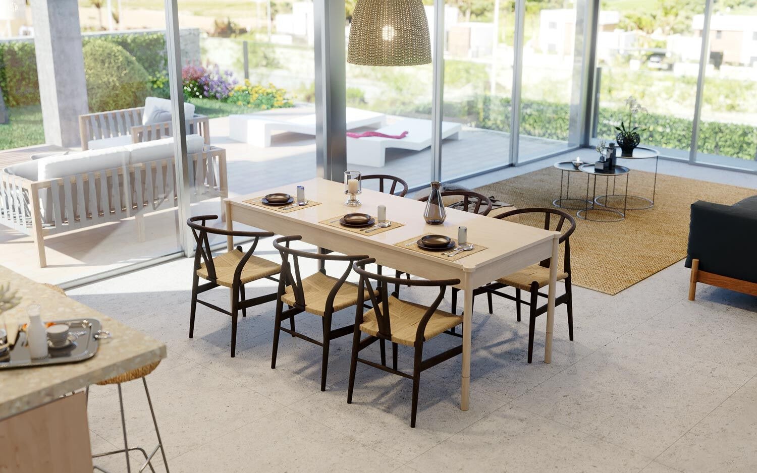 Luxuriöses, neues Haus neben dem Golfplatz La Finca, Alicante