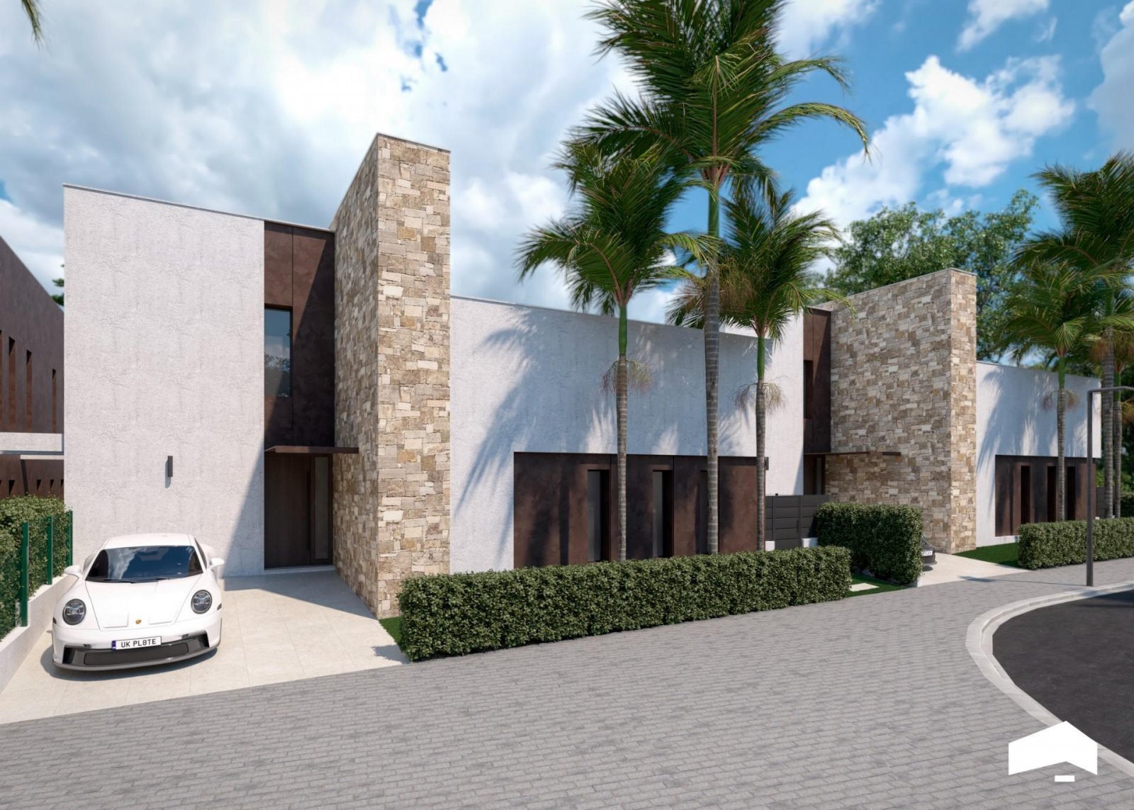 Luxuriöse Villen mit Pool und privatem Solarium in einer geschlossenen Ferienanlage am Mar Menor, Torre Pacheco