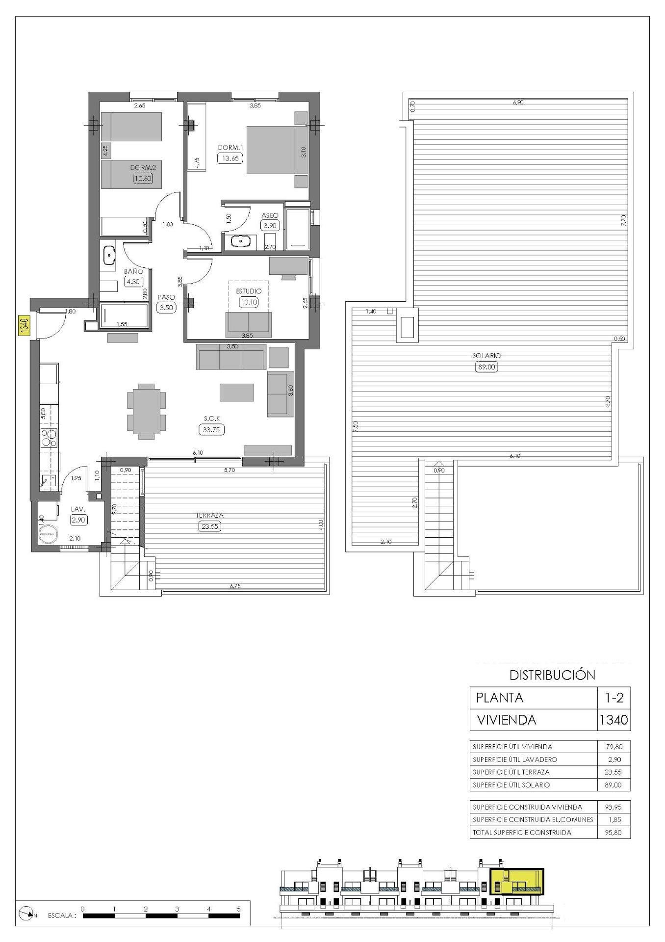 Moderner Bungalow → Golf und Ruhe der Natur → Algorfa, Costa Blanca