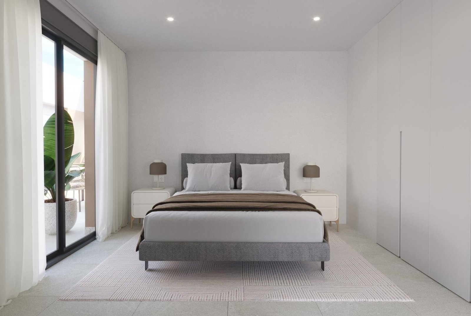 Exklusive Dreizimmerwohnung mit Terrasse und Grünanlage – Murcia