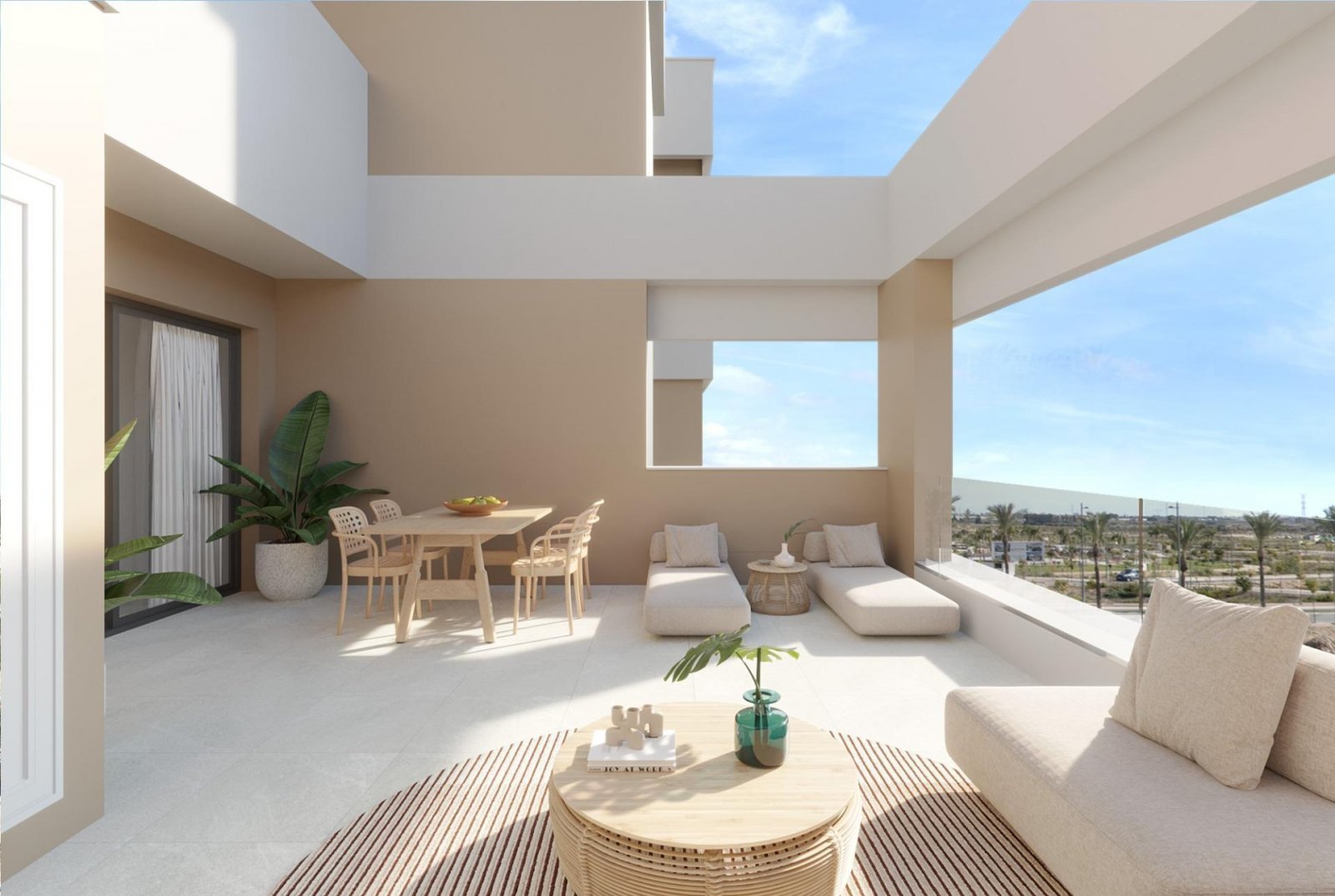Exklusive Dreizimmerwohnung mit Terrasse und Grünanlage – Murcia