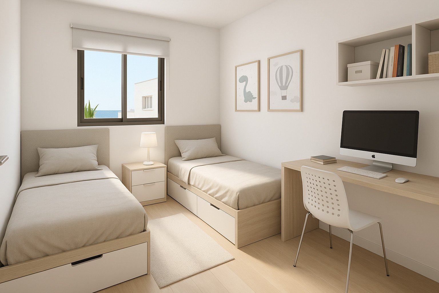 Stilvolles Apartment mit Meerblick, 230 m vom Strand entfernt, Puerto de Mazarrón, Spanien
