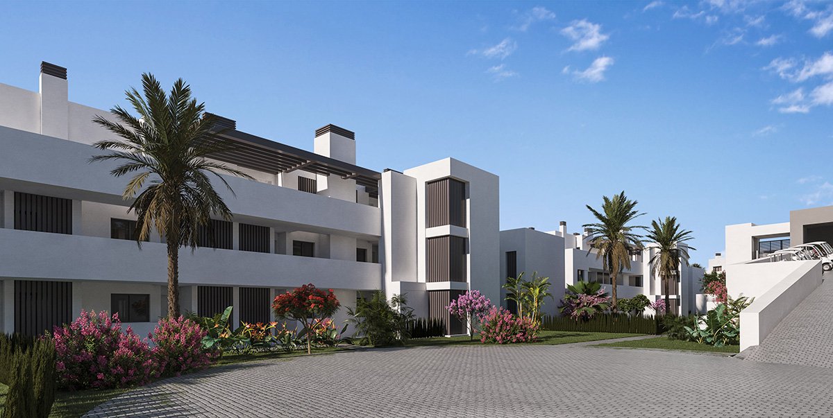 Moderne Apartments am Meer, 1,7 km vom Strand entfernt, San Roque