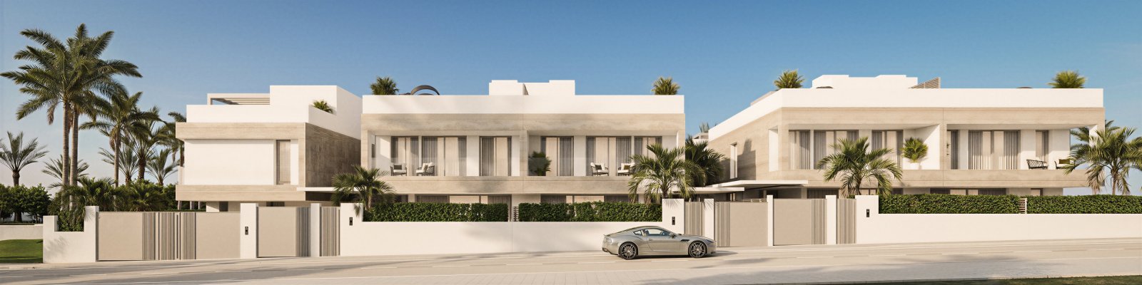 Luxuriöse Villa, 300 m vom Meer entfernt mit privatem Pool und Aussicht, Marbella