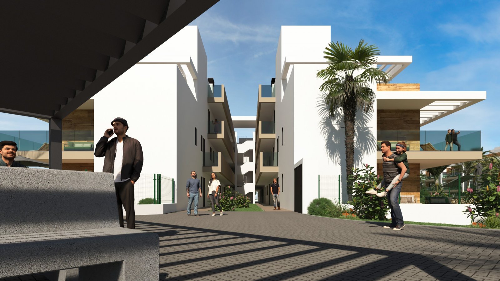 Moderne Wohnungen in der Nähe von Meer und Golf, Los Alcázares