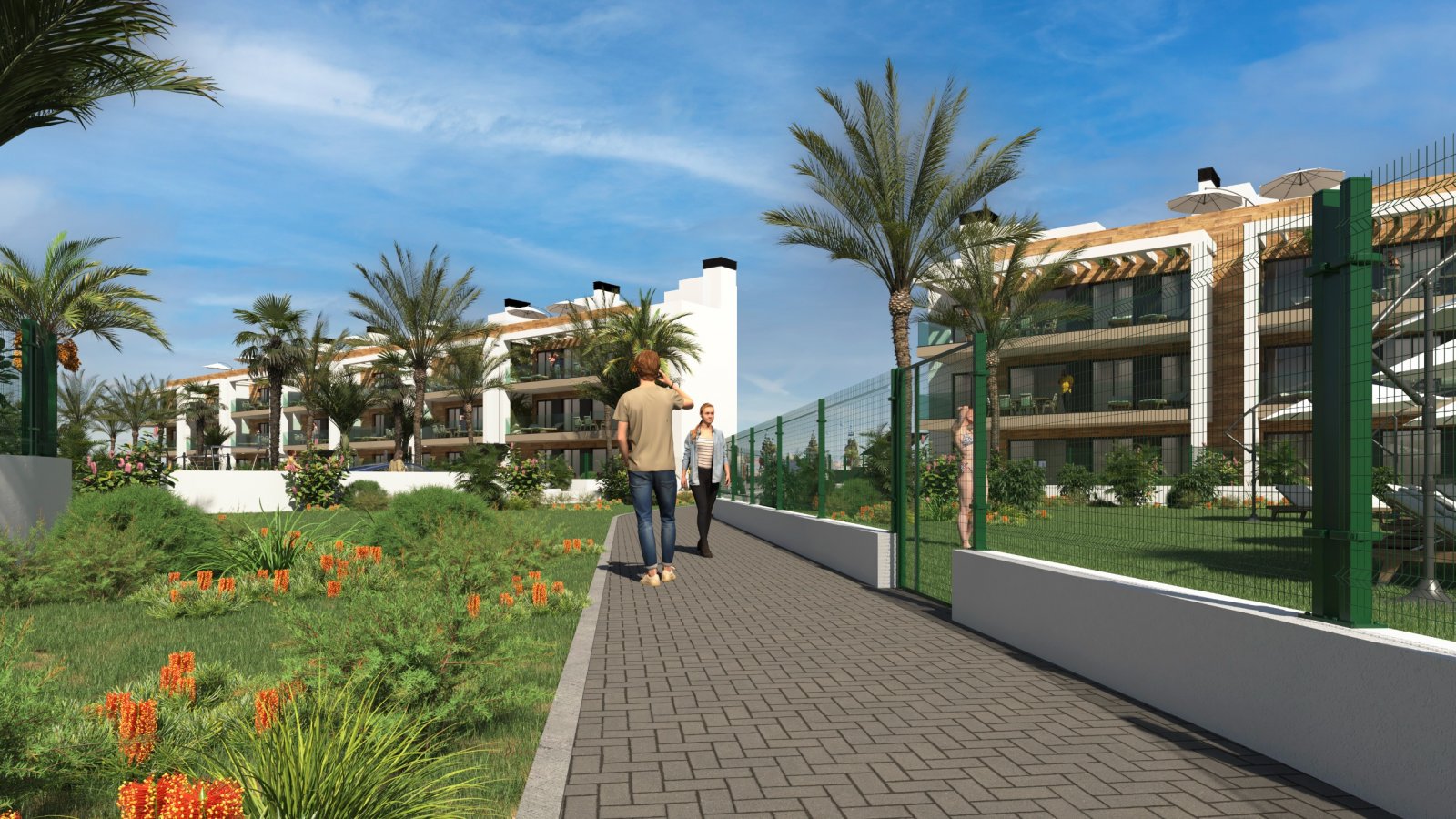 Moderne Wohnungen in der Nähe von Meer und Golf, Los Alcázares