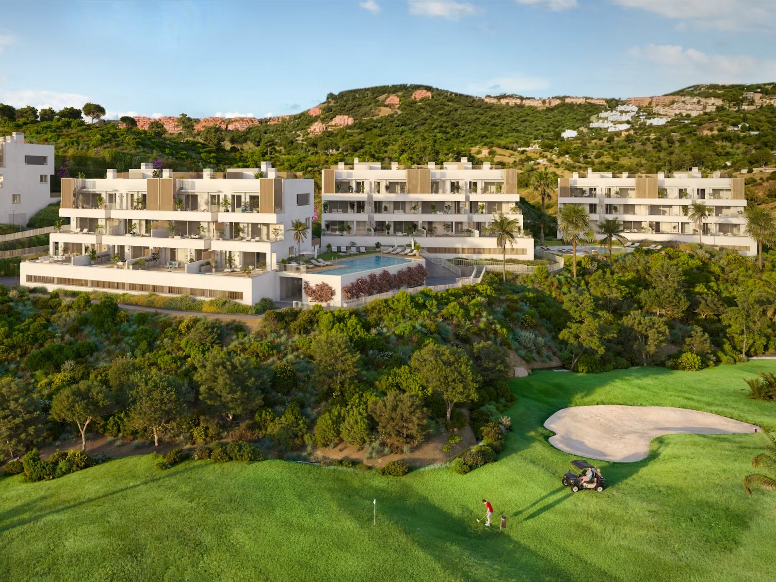 Luxusapartments mit Meerblick, Mijas