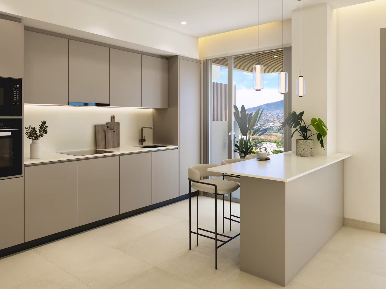 Luxusapartments mit Meerblick, Mijas