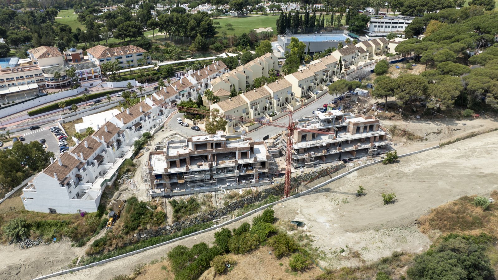 Luxusapartments mit Meerblick und einem nahegelegenen Golfplatz, Marbella