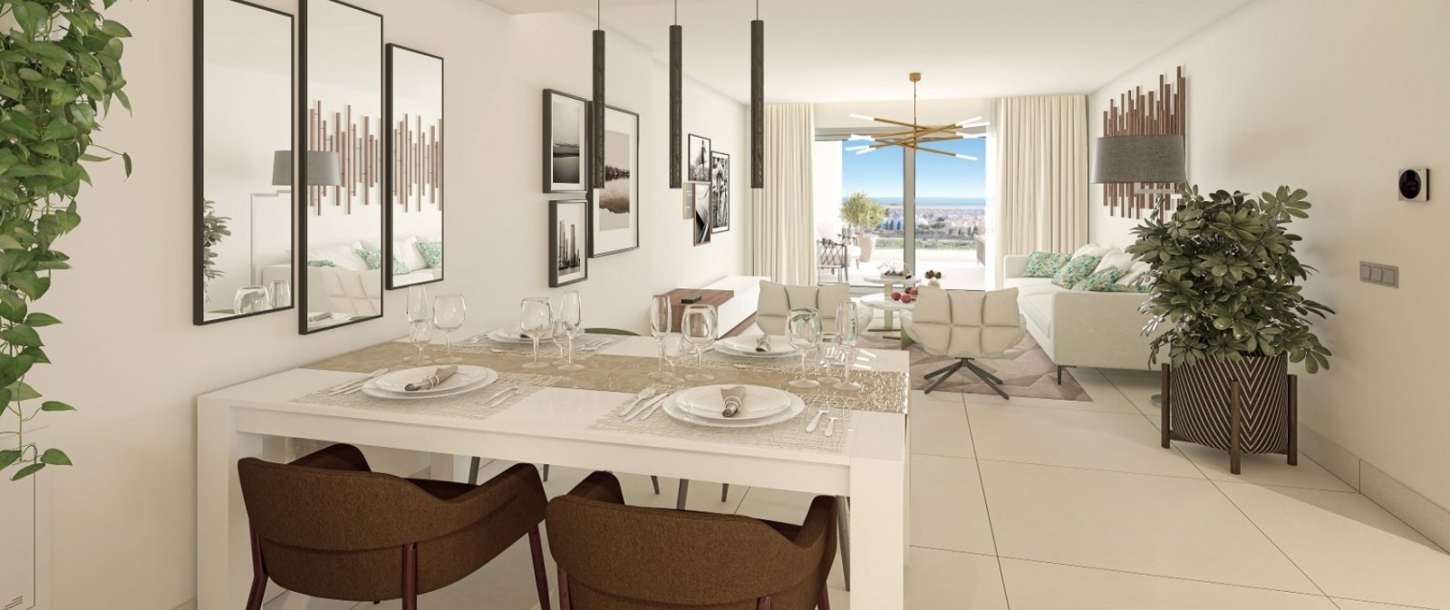 Exklusive Apartments mit Meerblick, Manilva
