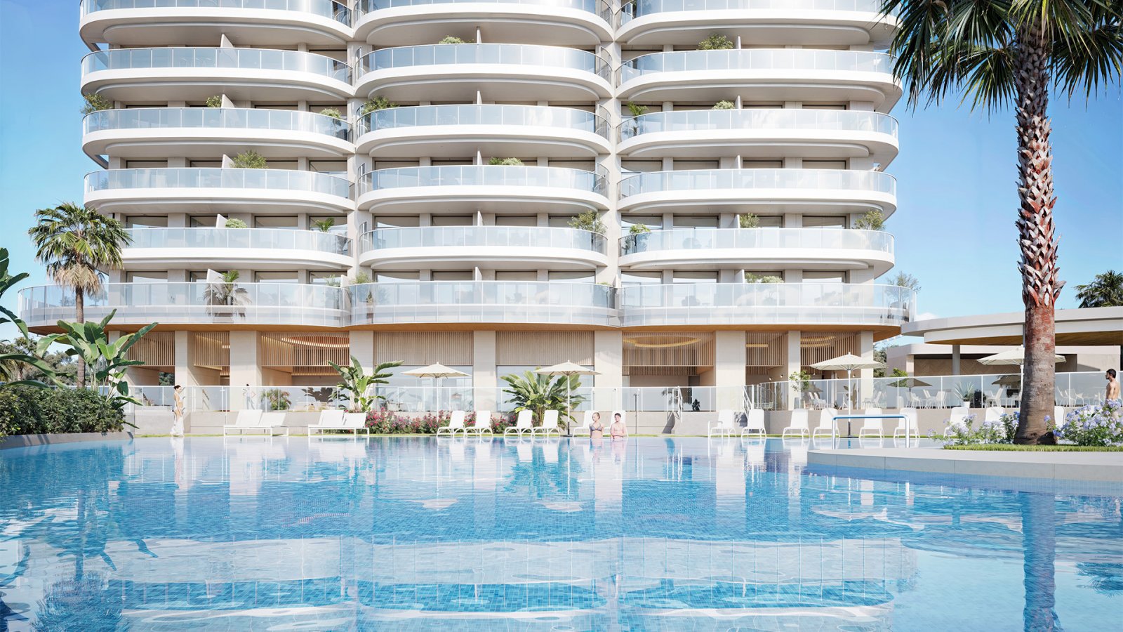 Exklusives Apartment im 39. Stock mit atemberaubendem Meerblick in Benidorm