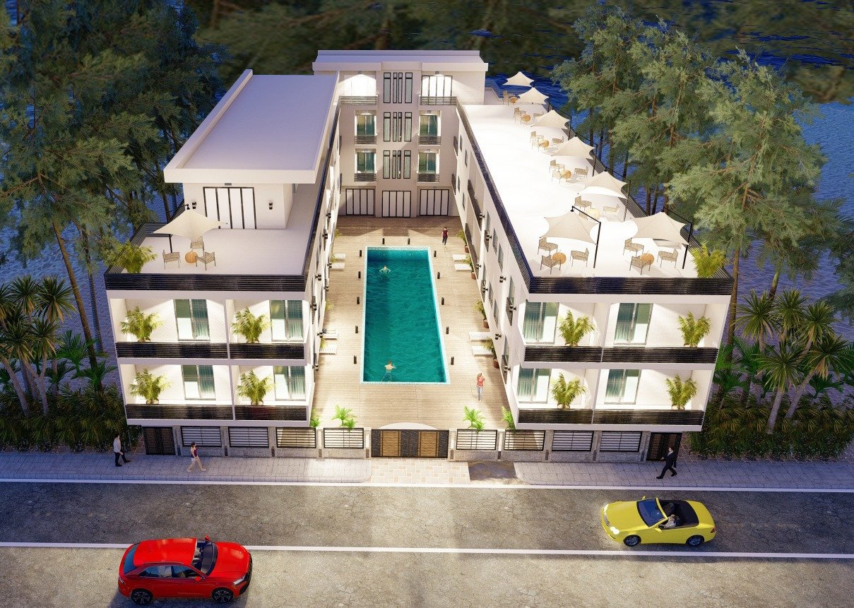 Ein-Zimmer-Apartment im Bau – Ratenzahlung möglich, Athena Resort, Hurghada