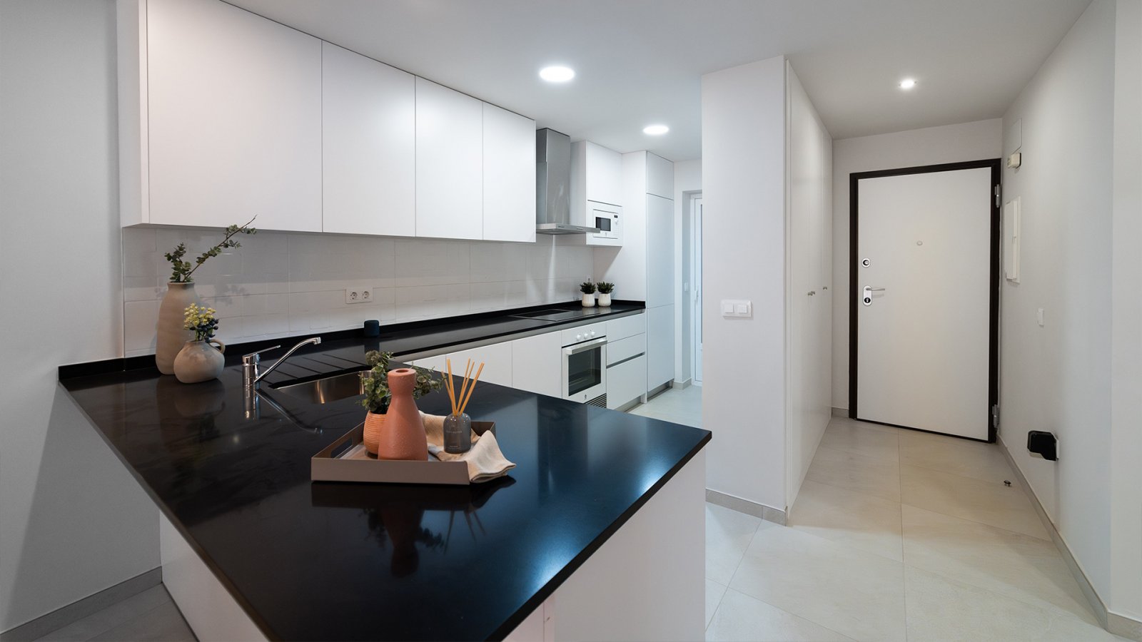 Neue Luxusapartments direkt am Strand mit Swimmingpools und Wellnessbereich Mar de Pulpí