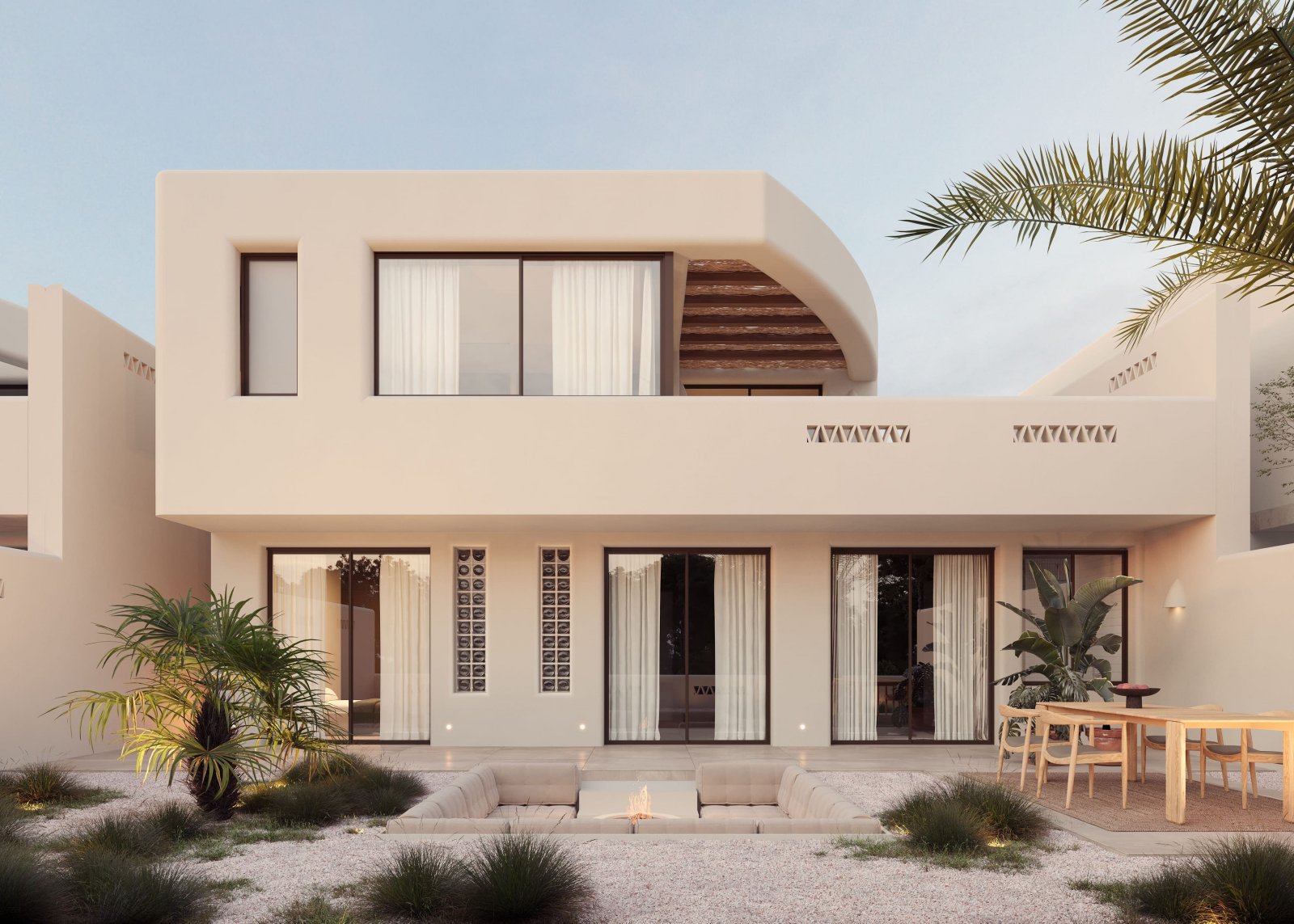 Exklusive freistehende Häuser am Golfplatz mit privatem Pool und Garten, La Finca
