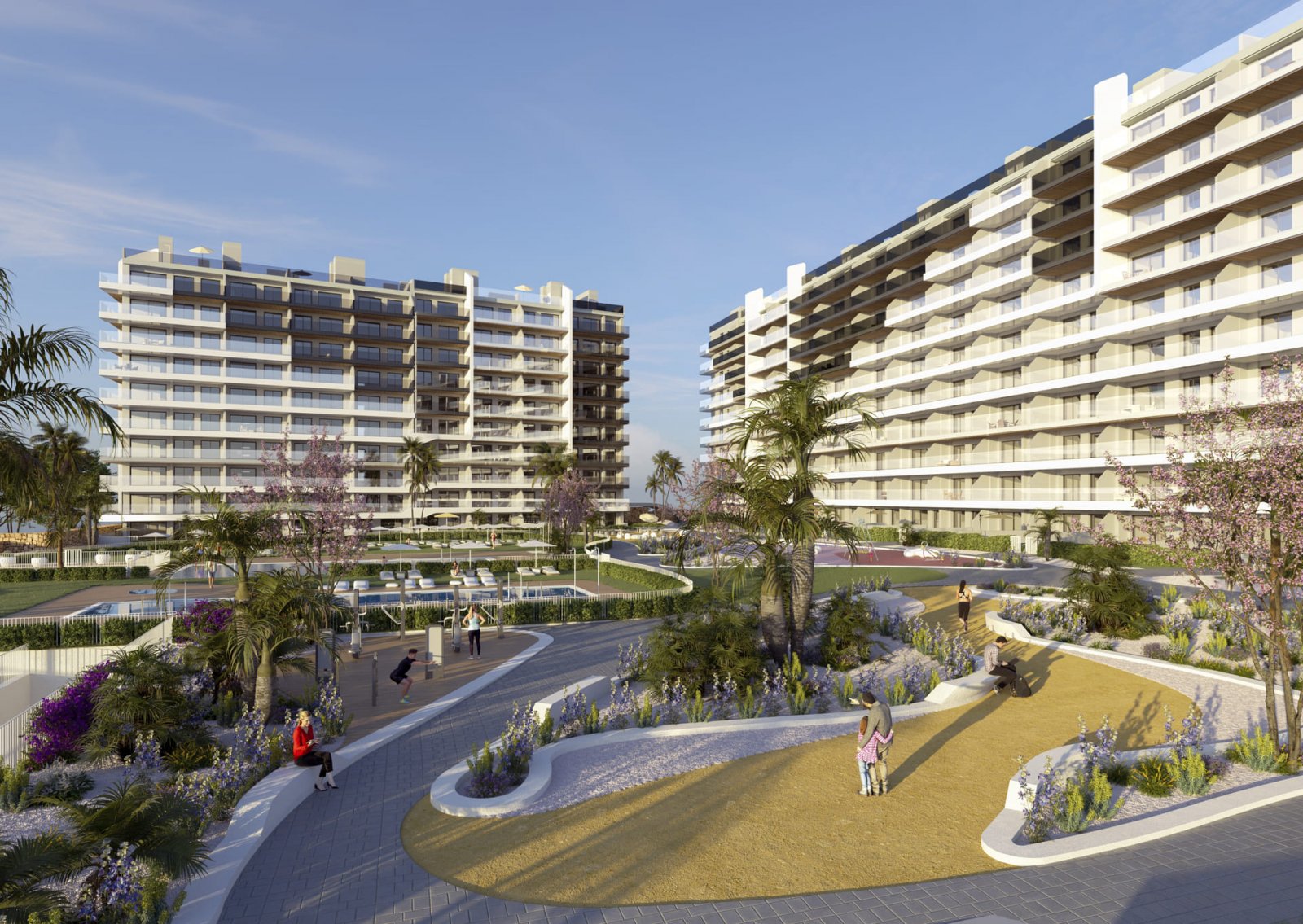 Modernes Apartment mit Meerblick, Punta Prima, Orihuela Costa