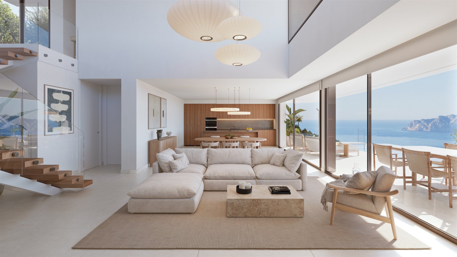 Luxusvilla mit Meerblick, Cumbre del Sol, Benitachell