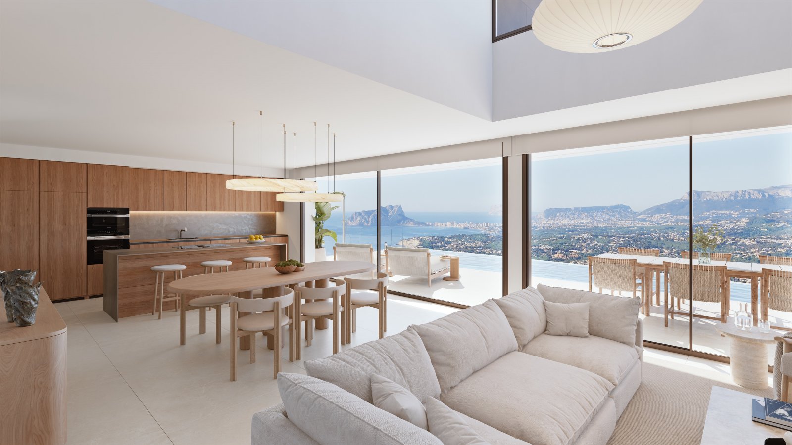 Luxusvilla mit Meerblick, Cumbre del Sol, Benitachell