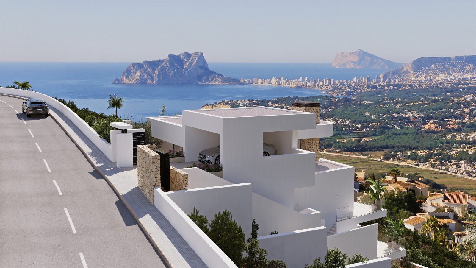 Luxusvilla mit Meerblick, Cumbre del Sol, Benitachell