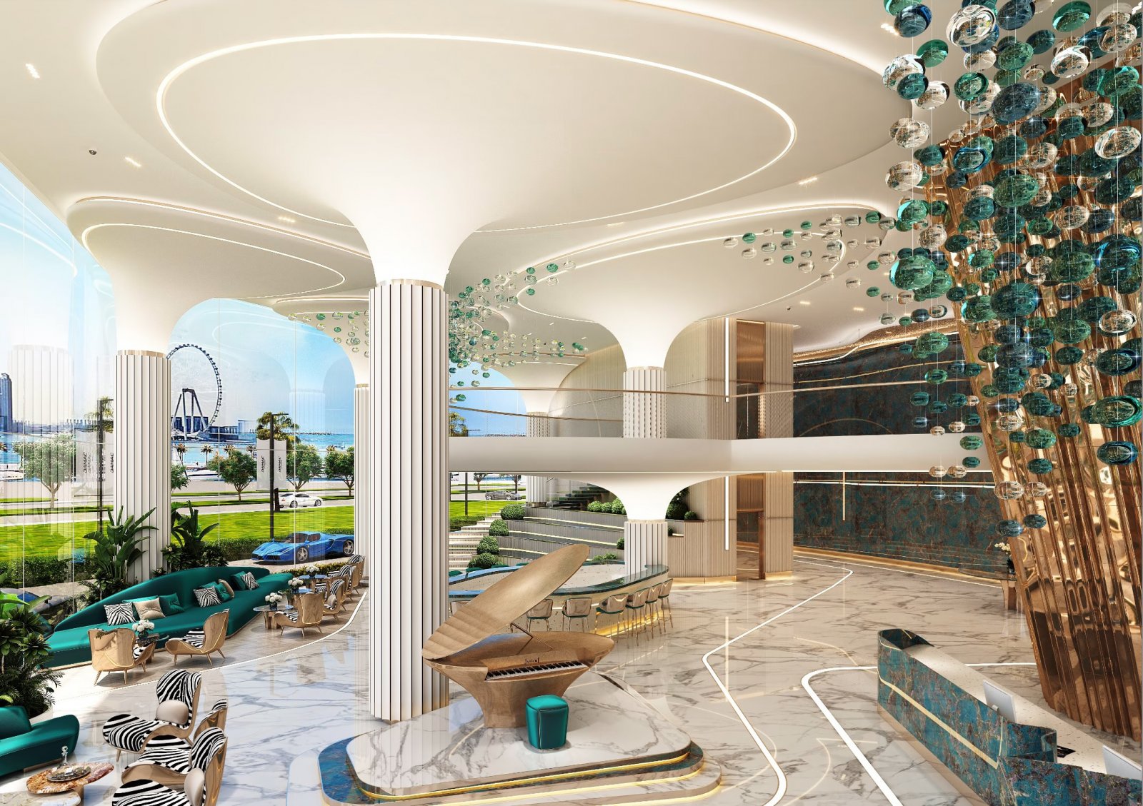 DAMAC Bay by Cavalli – Luxuriöses Wohnen am Wasser im Herzen des Dubai Harbour