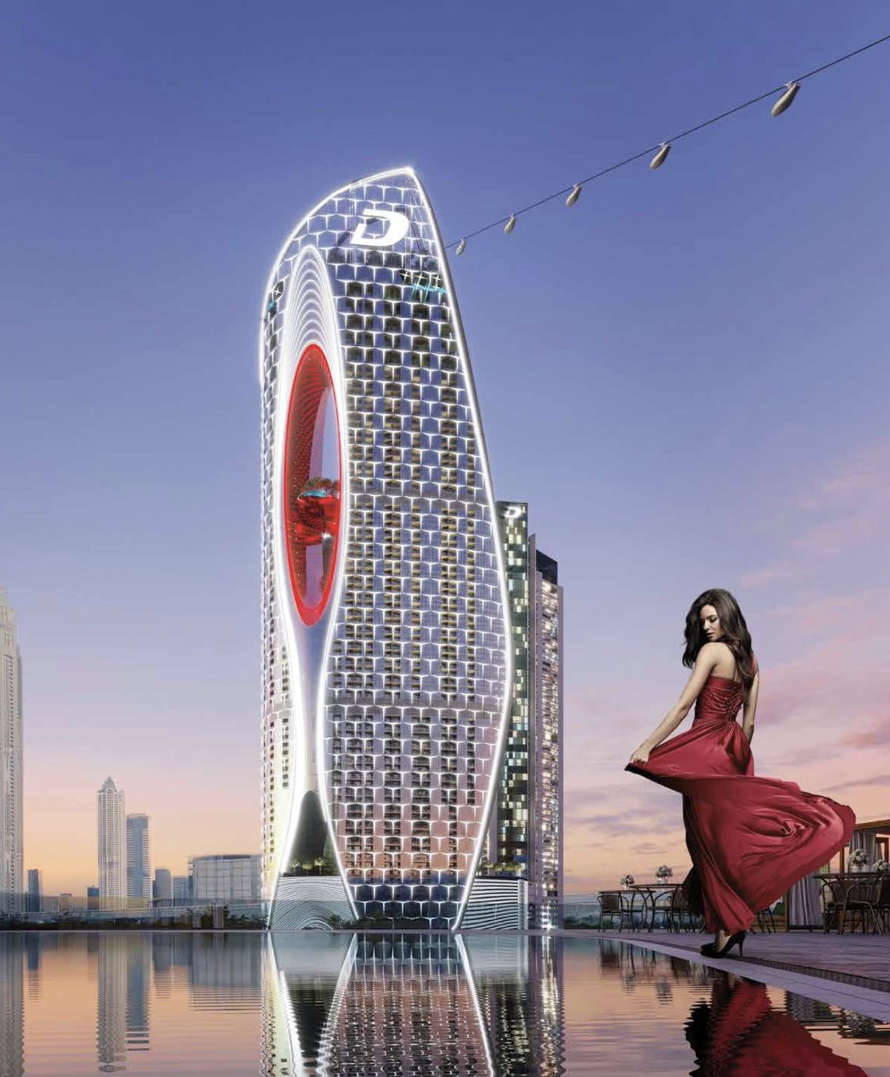 DAMAC Safa TWO von de GRISOGONO – Die Ikone der Zukunft des luxuriösen Wohnens in Dubai