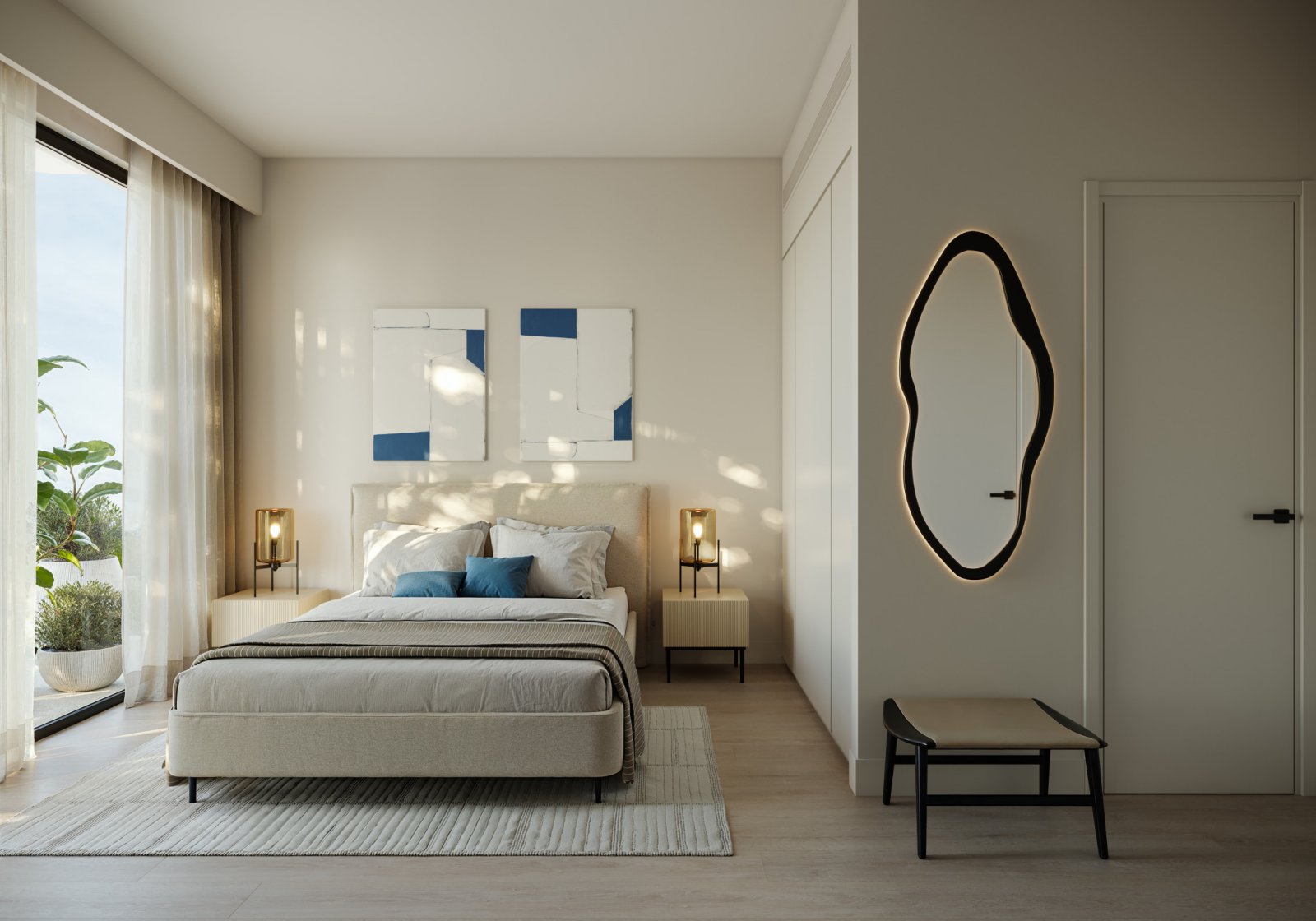 Luxuriöses Apartment mit vier Schlafzimmern direkt neben dem renommiertesten Golfclub in Limassol