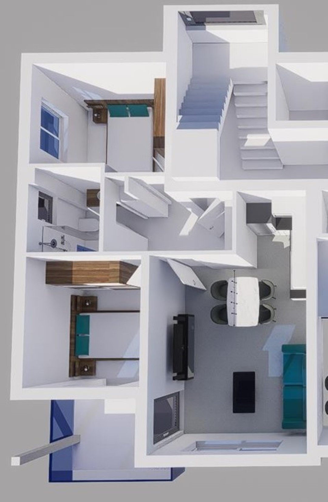 Luxuriöses Penthouse mit Aufzug und Dachterrasse mit Meerblick, Ražanac, Kroatien