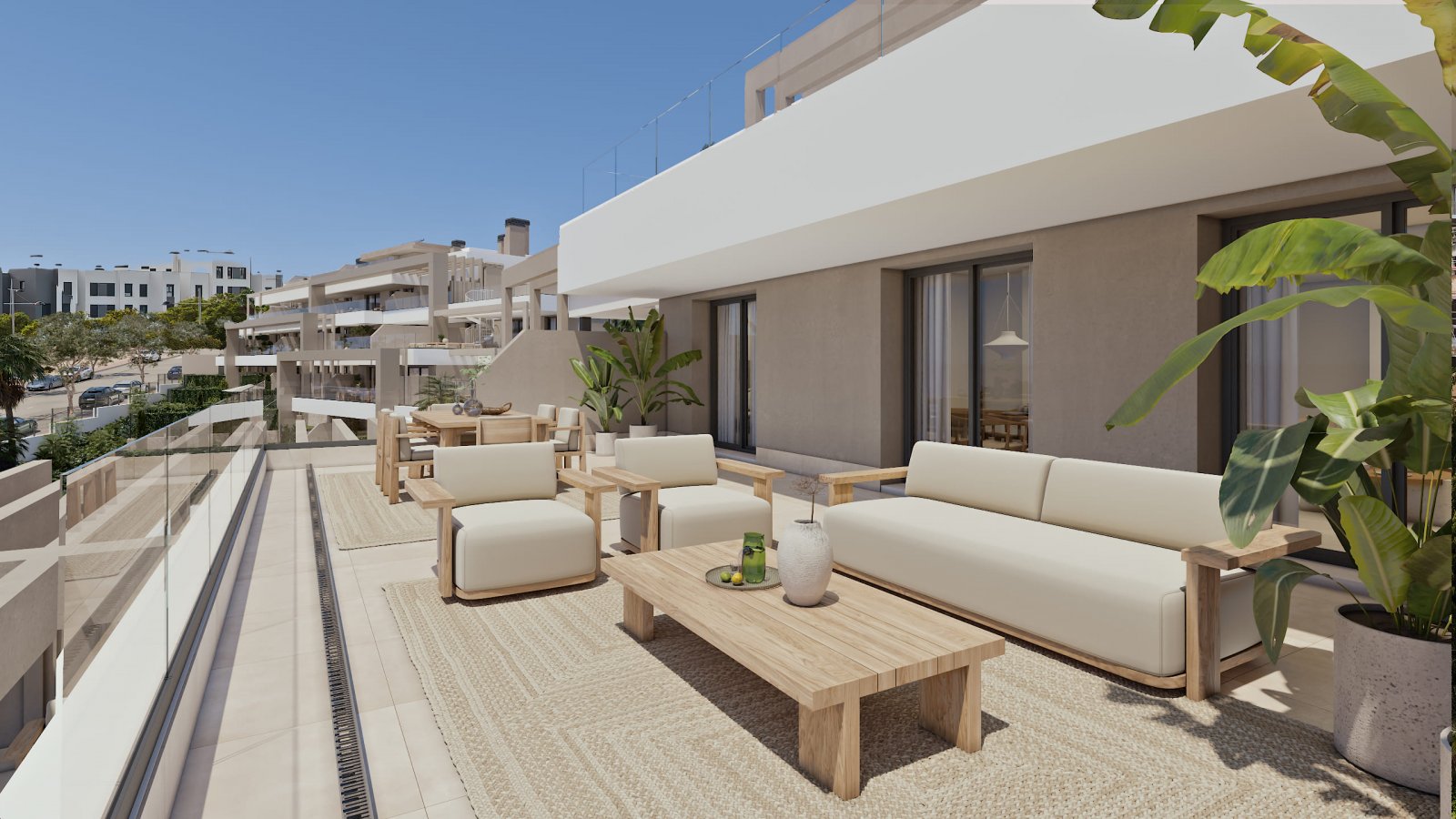 Elegante Apartments am Meer, Gemeinschaftspool, Estepona