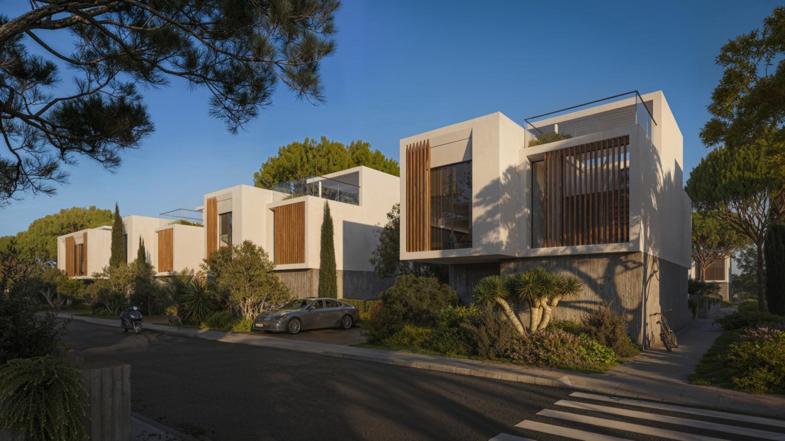 Luxuriöse Drei-Zimmer-Wohnung direkt an der Küste von Geroskipou, Paphos