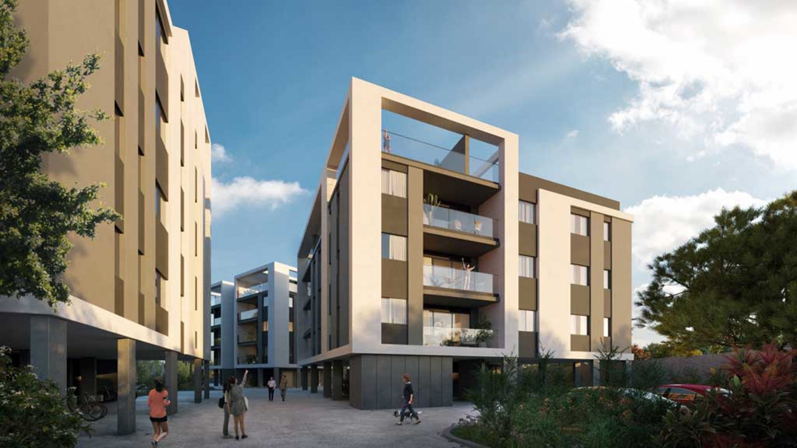 Luxuriöse Wohnung mit vier Schlafzimmern und Panoramablick auf das Meer, Limassol