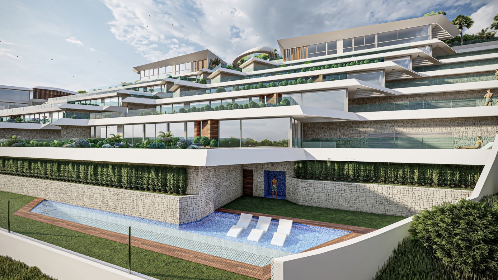 Exklusive Ferienwohnung am Meer, Pueblo Mascarat, Altea