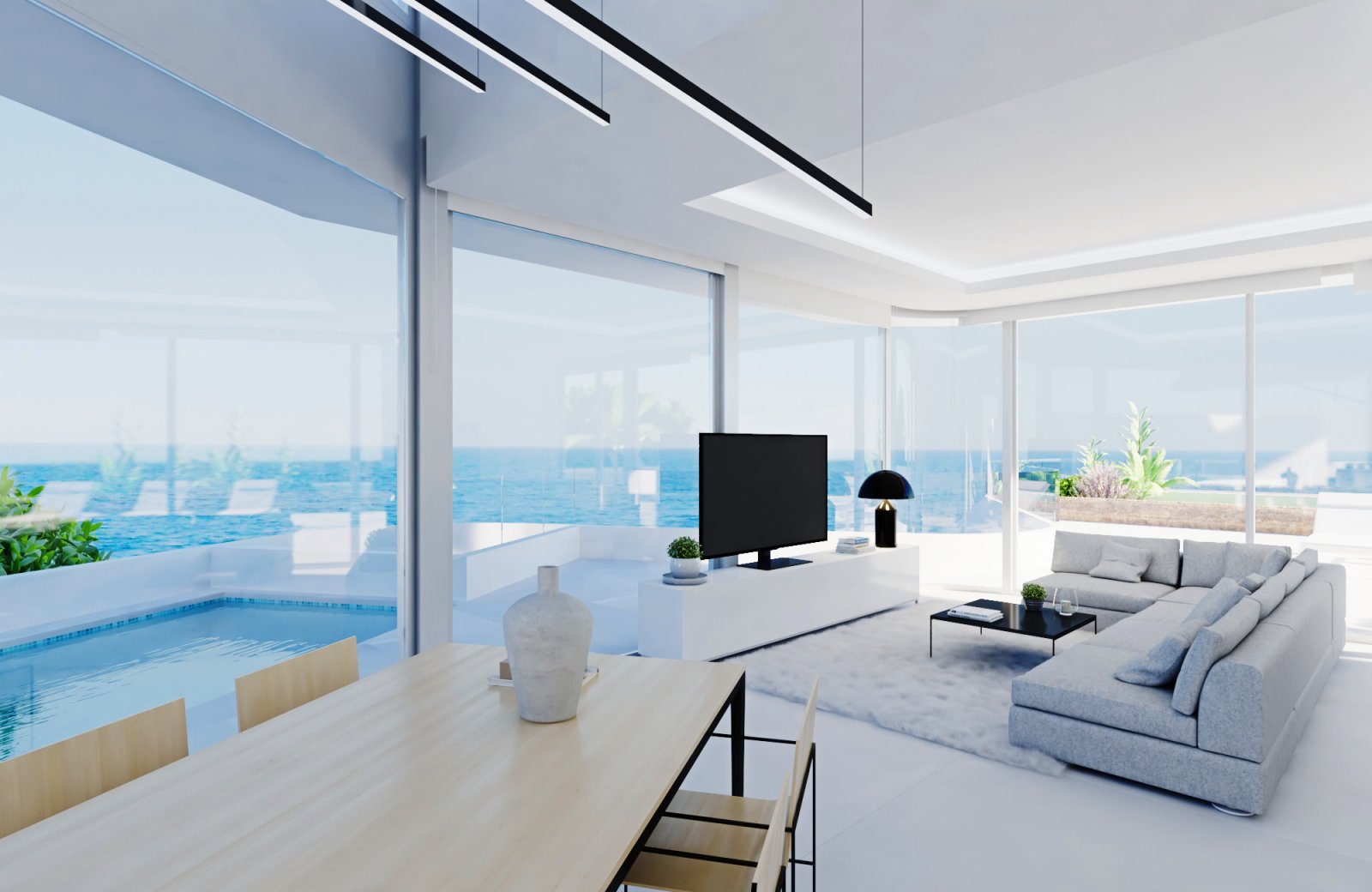 Exklusive Ferienwohnung am Meer, Pueblo Mascarat, Altea