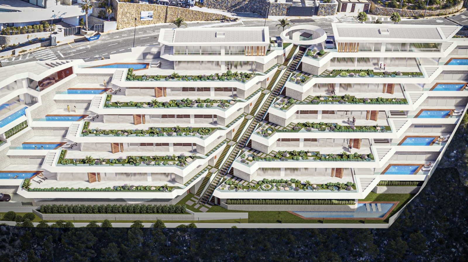Exklusive Ferienwohnung am Meer, Pueblo Mascarat, Altea