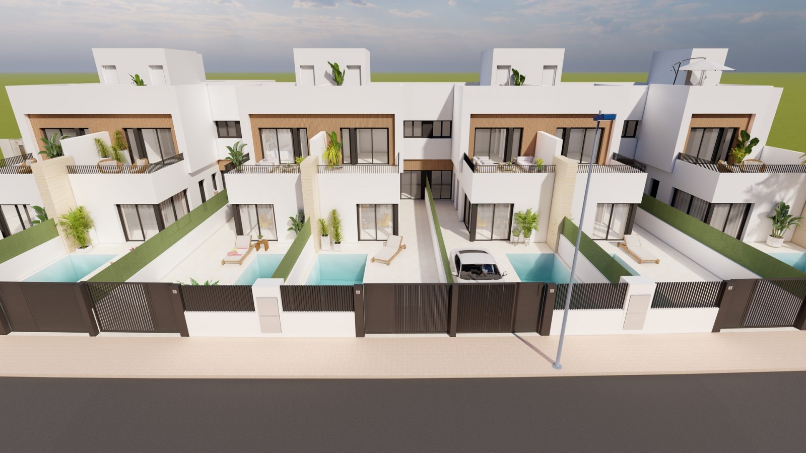 Luxuriöse Stadthäuser am Meer, San Javier