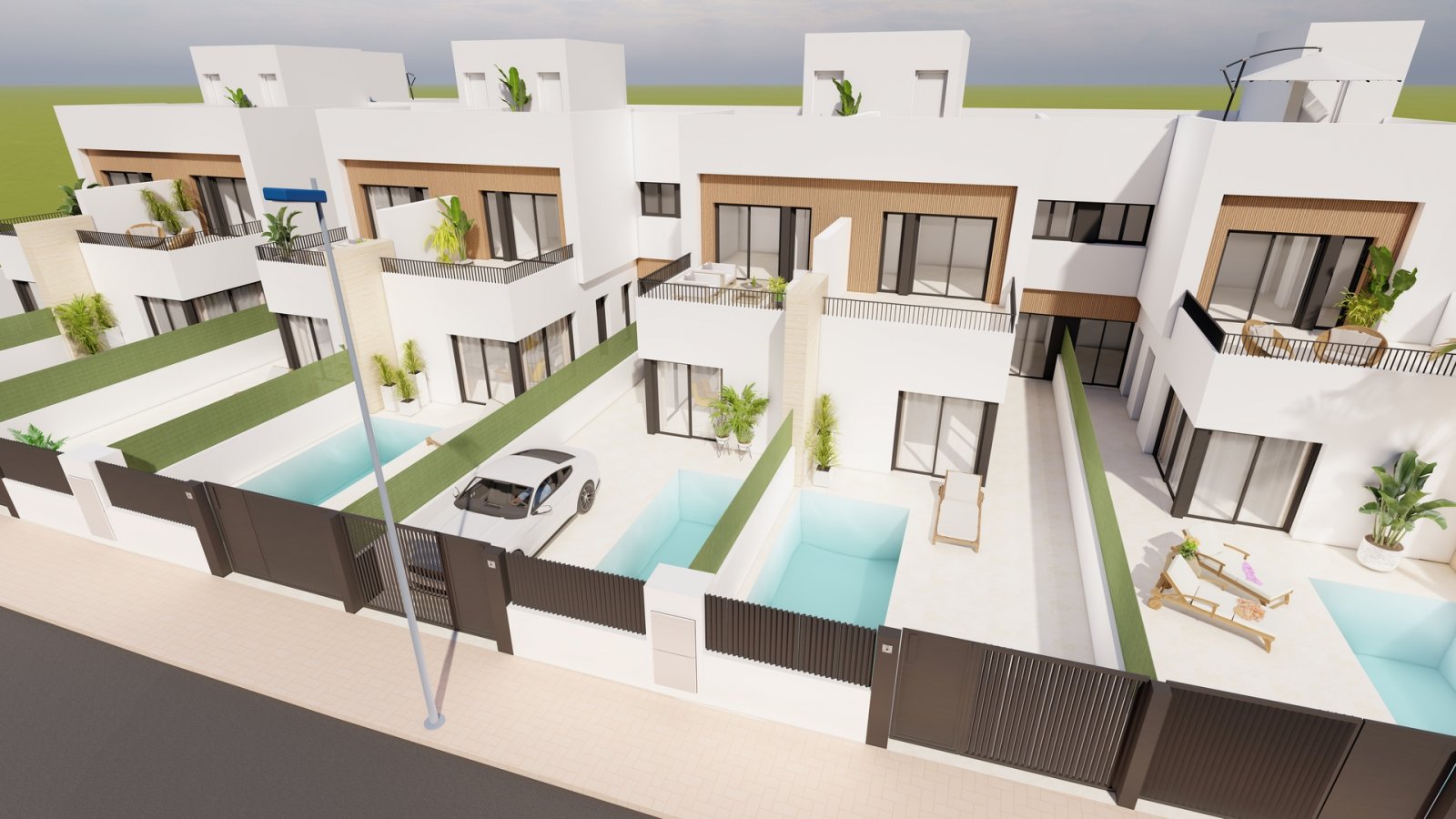 Luxuriöse Stadthäuser am Meer, San Javier