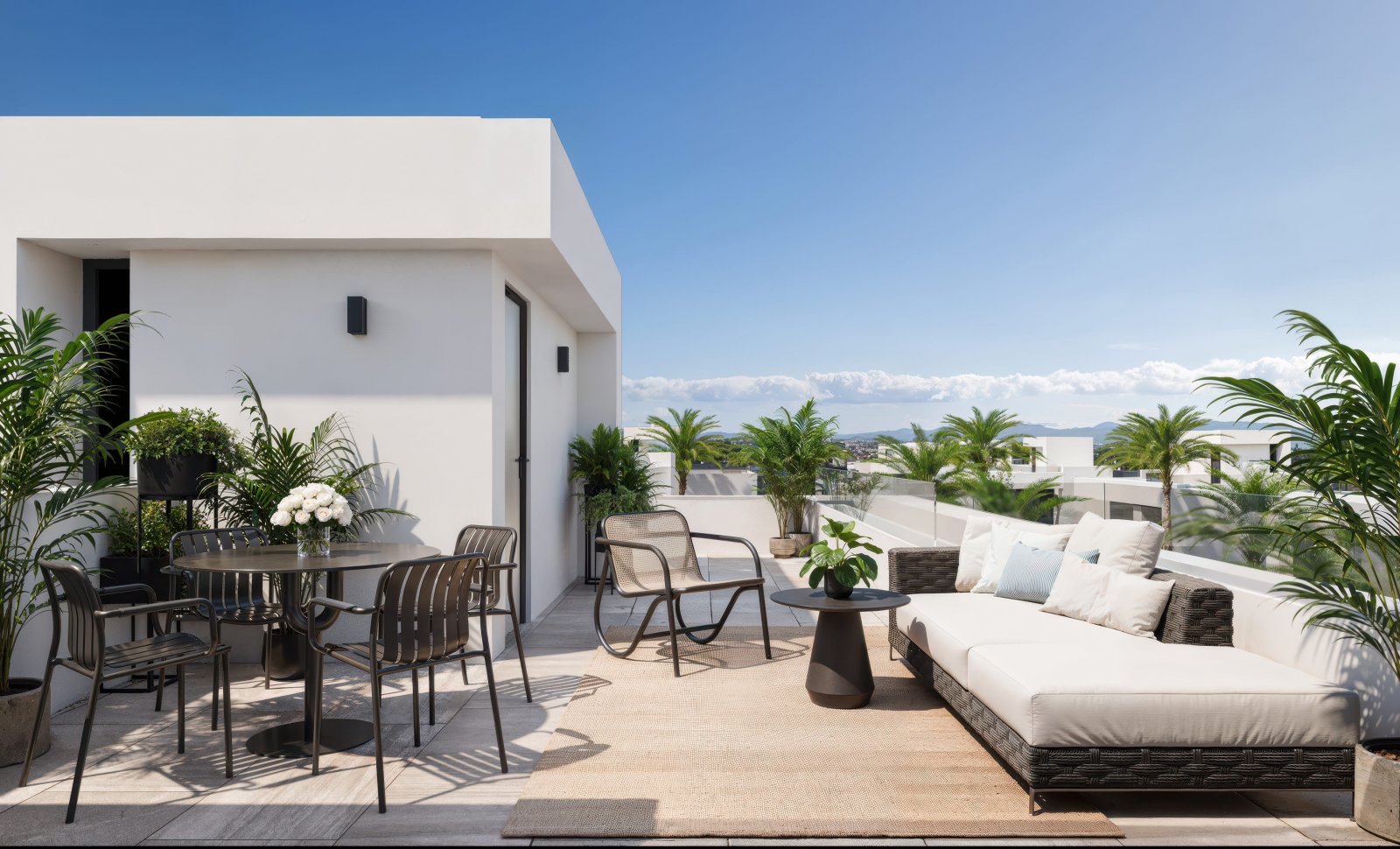 Modernes Haus mit Garten am Meer, Santa Rosalía