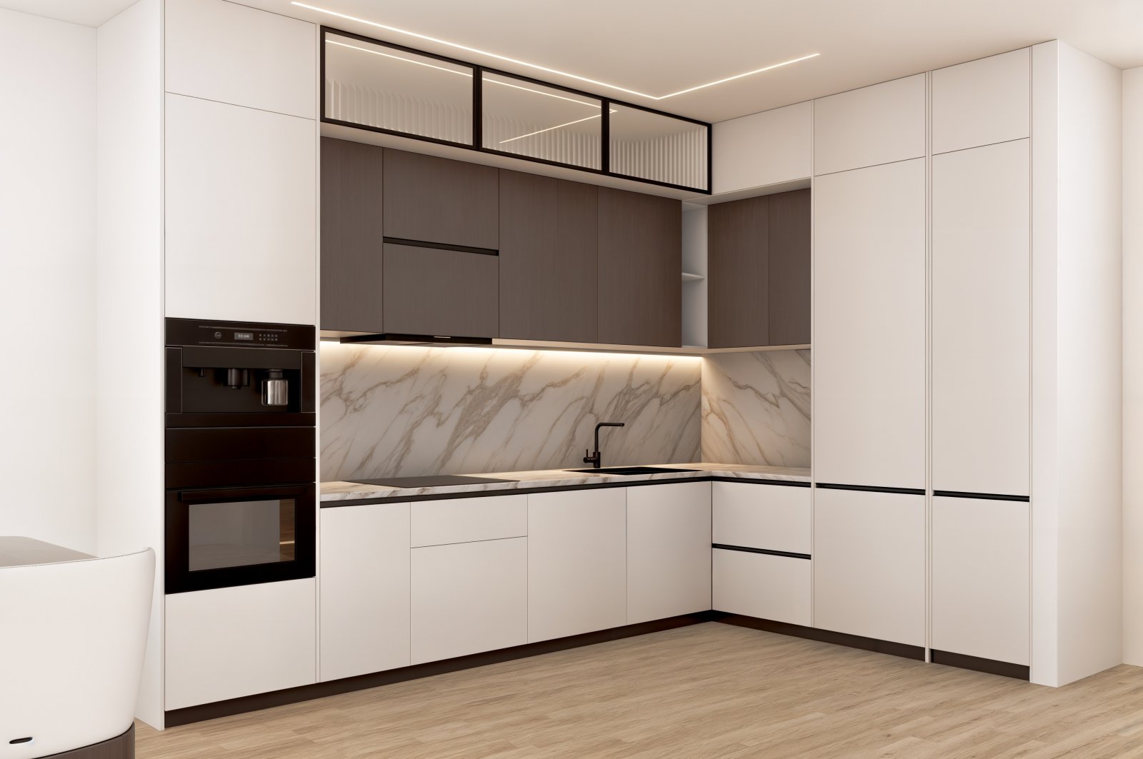 Modernes Apartment mit Meerblick, in Strandnähe, Finestrat