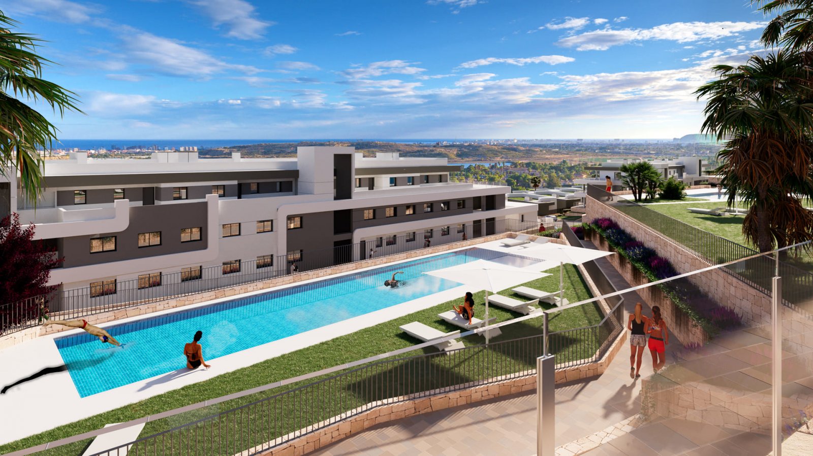 Elegante Wohnung am Meer, ruhiges Mutxamel, Mutxamel