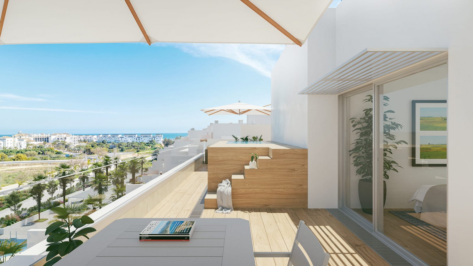 Exklusive Apartments am Meer, Meerblick, Estepona