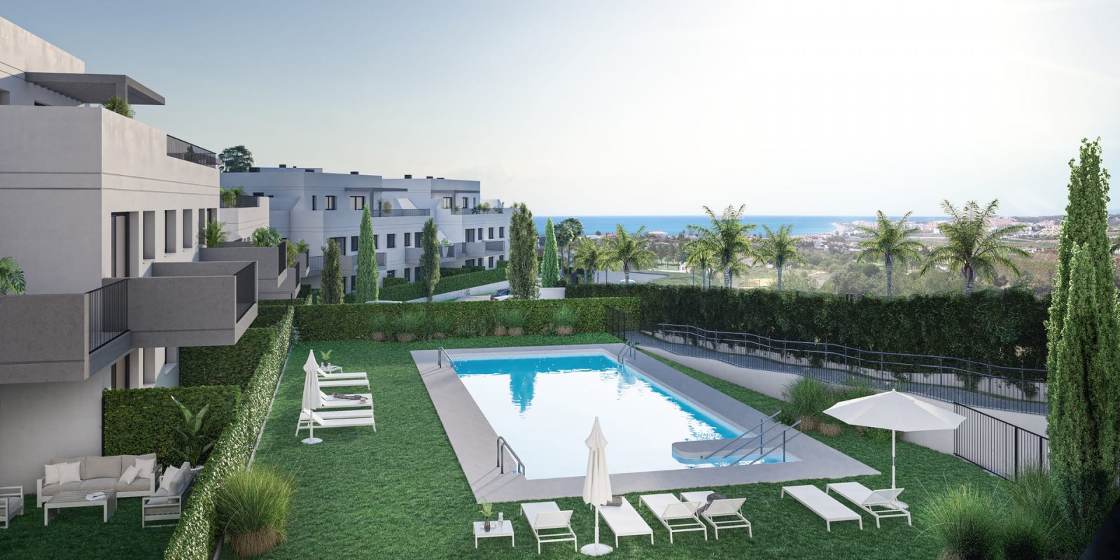 Moderne Apartments am Golfplatz und am Meer, Vélez-Málaga