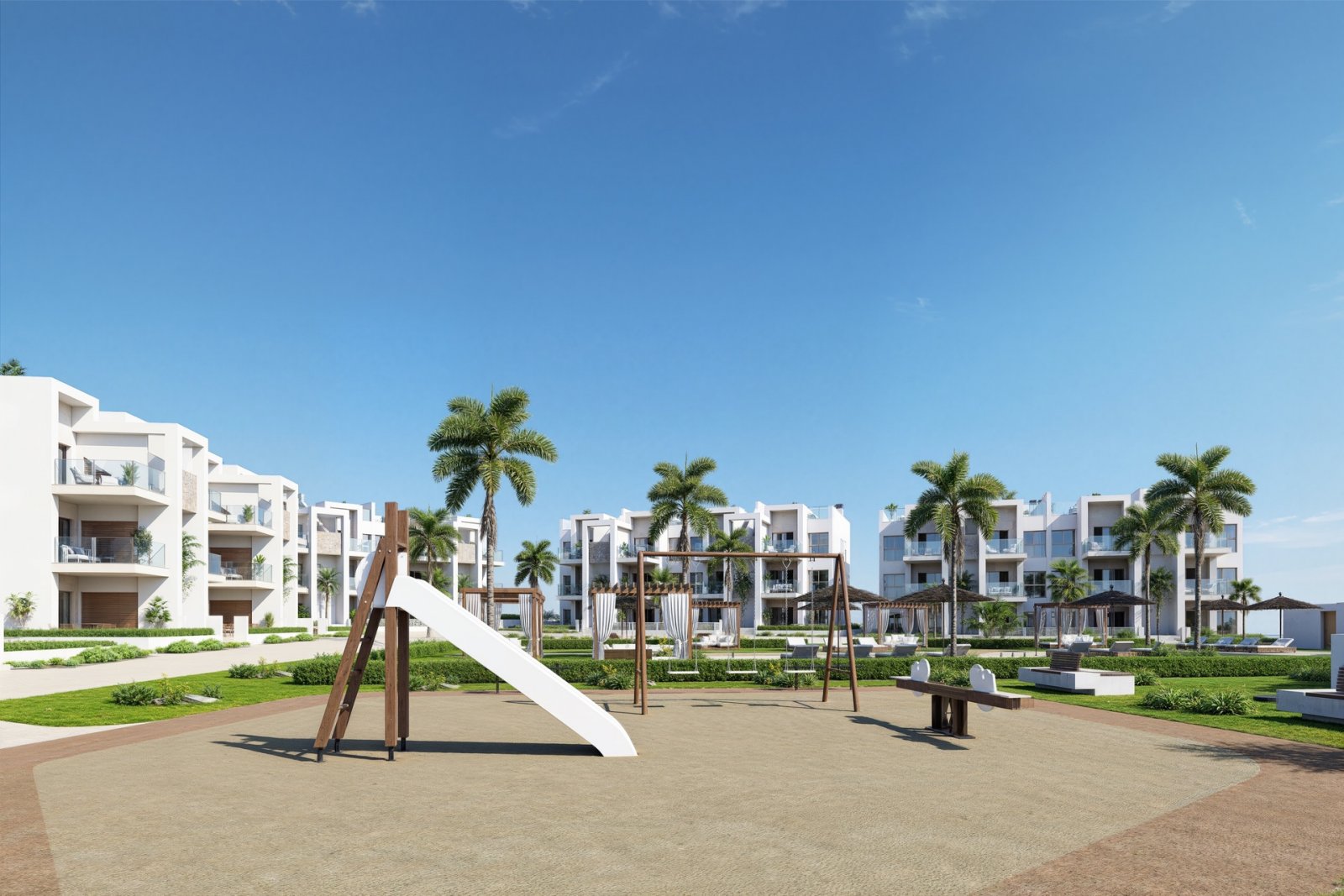 Moderne Apartments am Meer, Golfplatz und Strand, Los Alcázares
