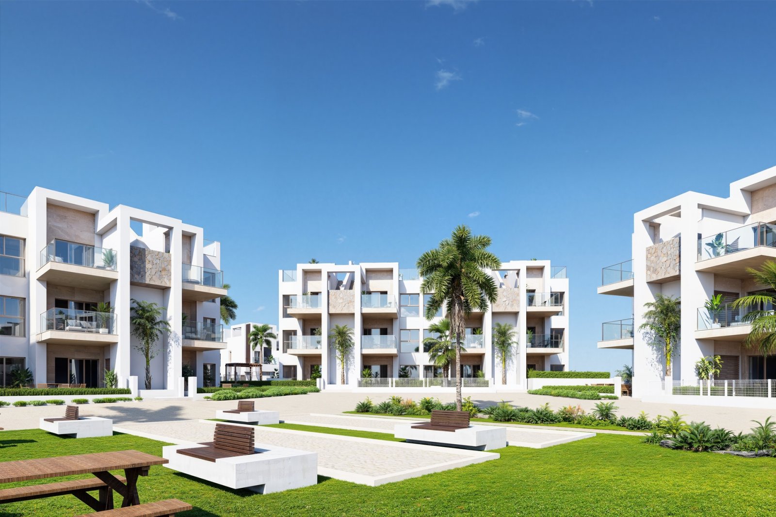 Moderne Apartments am Meer, Golfplatz und Strand, Los Alcázares