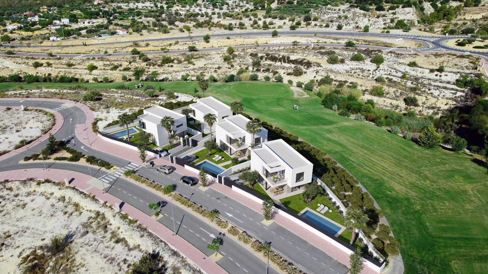 Modernes Haus mit Pool, Meerblick, Finestrat