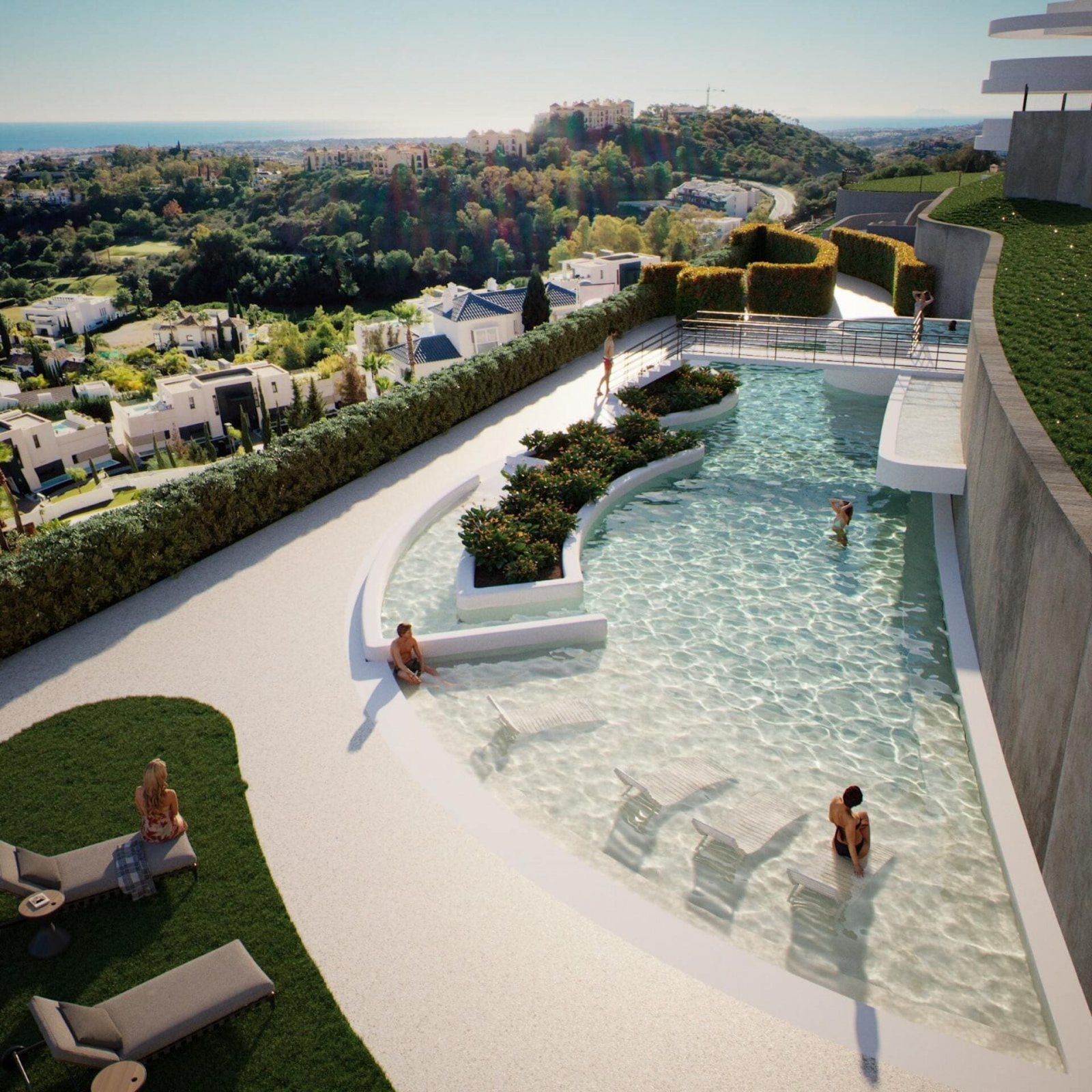 Luxusapartments mit Meerblick, Benahavís