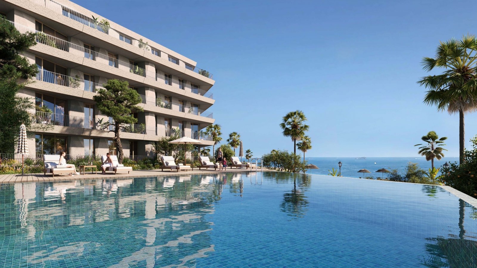 Exklusive Ferienwohnung am Meer, Swimmingpool, Manilva