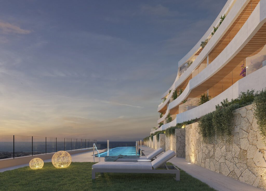 Exklusive Apartments am Meer, mit Meerblick und Pool, Rincón de la Victoria