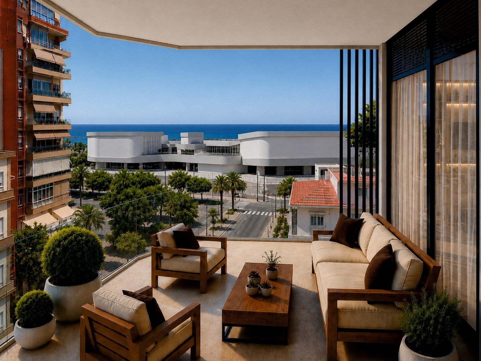 Exklusive Ferienwohnung am Meer, 300 m vom Strand entfernt, Torrevieja