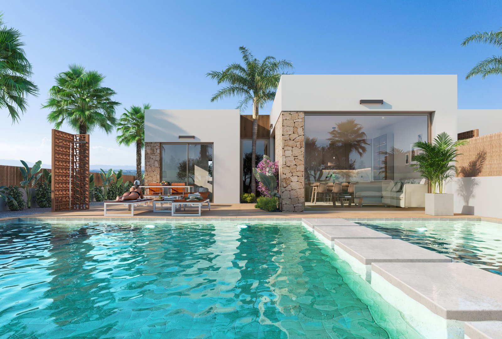 Exklusive Villa am Meer und Golfplatz, Los Alcázares